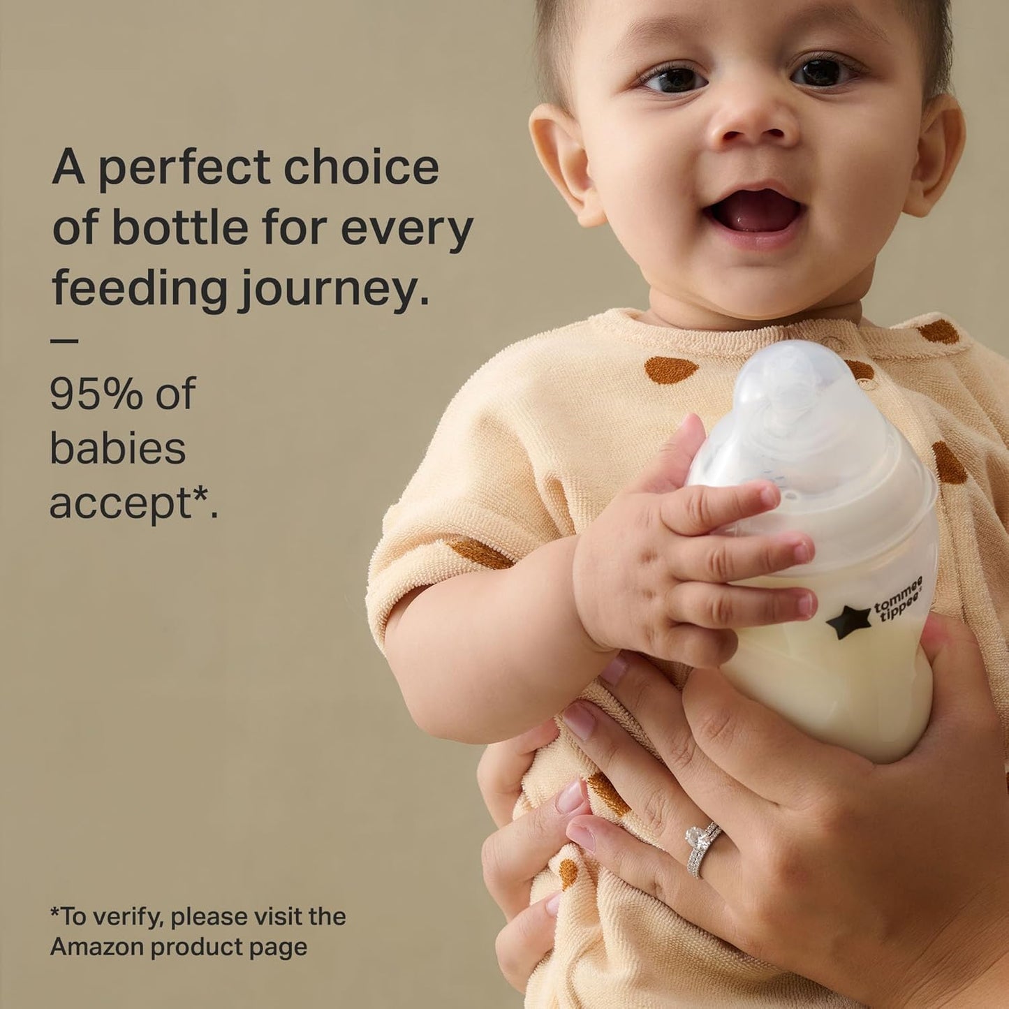 Tommee Tippee Natural Start Baby Bottles for 3m+, Pack of 4 340ml Baby Bottles, with Slow Flow Breast-Like Teat for a Natural Latch, Self-Sterilising and BPA Free, Baby Feeding Essentials