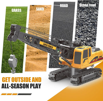 Tower Crane Die Cast Truck Hoist Dragline