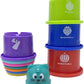 Ram© Baby Kids 11 Piece Stacking Cups Stackers Pre-school Learning Toy Stacking Tower Pyramid