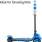 ToyStar Cruise 3 Wheel Tri Scooter, Easy Folding System, Height Adjustable Handlebars, Tilt To Turn Steering, Kids Aged 3+