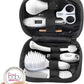 Tommee Tippee Baby Healthcare and Grooming Kit, 9X Essential Newborn Care Items for Home and Travel, Wipe-Clean and Waterproof Travel Case