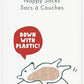 Eco by Naty Disposable Bags - Baby Nappy Sacks, 100% Compostable and Biodegradable (Pack of 50 pieces)