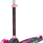 EVO Eclipse Light-Up 3-Wheeled Kids Push Scooter | Adjustable Handle Height For Boys & Girls Aged 3-12