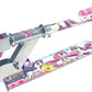 Ozbozz SV13988 Unicorn Scooter with 2 Light up Wheels, Pink Purple Silver