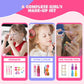 iFunLong Kids Makeup Sets for Girls, Washable and Safe Make Up Set Girls Toys, Childrens Princess Play Games Toys Presents, Princess Christmas Birthday for Age 3-12 Year Old Girl