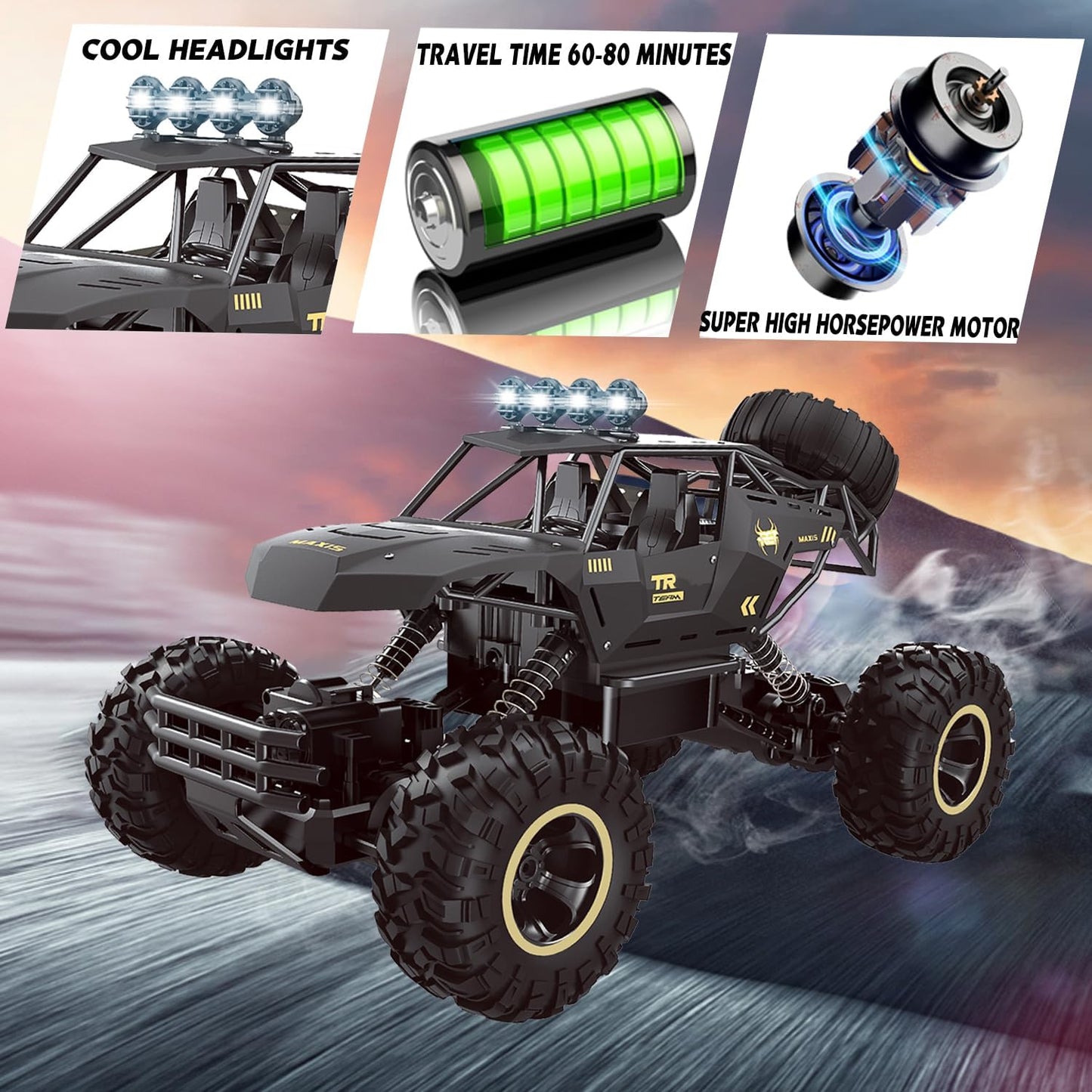 Jiakora RC  Remote Controarl Monster Truck 4WD