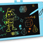 KOKODI LCD Writing Tablet, Valentines Day Gifts for Kids，10 Inch Colorful Toddler Doodle Board Drawing Tablet, Erasable Reusable Electronic Drawing Pads, Educational and Learning Toys for Kids