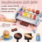 DICAO Gifts for 2 3 4 Year Old Girls Boys, 30 Pcs Toddler Toys, Wooden Kitchen BBQ Toys, Toy Kitchen Accessories, Role Play Toys for 2-5 Year Old Kids