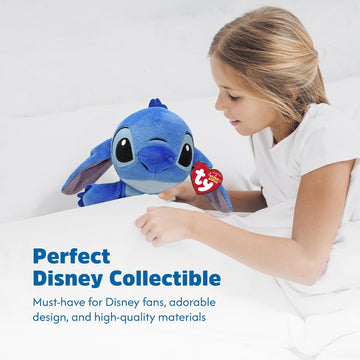 TY Stitch Beanie Babies 15CM – As Seen in the Movie, Soft Plush Toy with Sound, Collectible and Cuddly Plushies for Kids