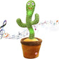seOSTO Dancing Cactus Toy Repeat What You Say, Talking Cactus Toy Singing Cactus Mimic Toy Baby Toys for Year Old Boys Girls Kids Gifts, Baby Encourage Speech Toys