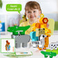 Maxricus Montessori Wooden Stacking Toys for 1-3 Year Old Boys & Girls – Animal Building Blocks for Toddlers | Educational Baby Toys 18+ Months | Birthday Gifts for 1+ Year Old Kids