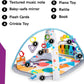 Baby Einstein, 4-in-1 Kickin' Tunes and Language Discovery Play Gym with Piano, Mat with Detachable Activity Toys, Lights, Sounds and Music, Ages Newborn +