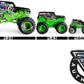 Monster Jam, Official Batman Monster Truck, Collector Die-Cast Vehicle, 1:24 Scale, Kids Toys for Boys Ages 3 and up