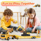 Naxudcoo Construction Toys For 3-7 Year Old Boys: Digger Toy Truck Toy Set Toddler Car, Construction Vehicle Toys For 3 4 5 6 7 Years Old Boys Gifts