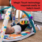 Baby Einstein, 4-in-1 Kickin' Tunes and Language Discovery Play Gym with Piano, Mat with Detachable Activity Toys, Lights, Sounds and Music, Ages Newborn +