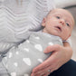 Little Seeds Swaddle Blanket 0-3 Months, 3-Pack Organic Cotton Baby Swaddles - Swaddles for Newborns Infant Boys & Girls, Soft & Snug Hip-Healthy Swaddling Blankets